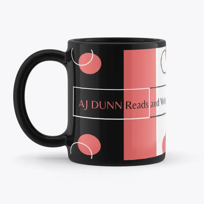 AJ Dunn Reads and Writes Salmon Mug